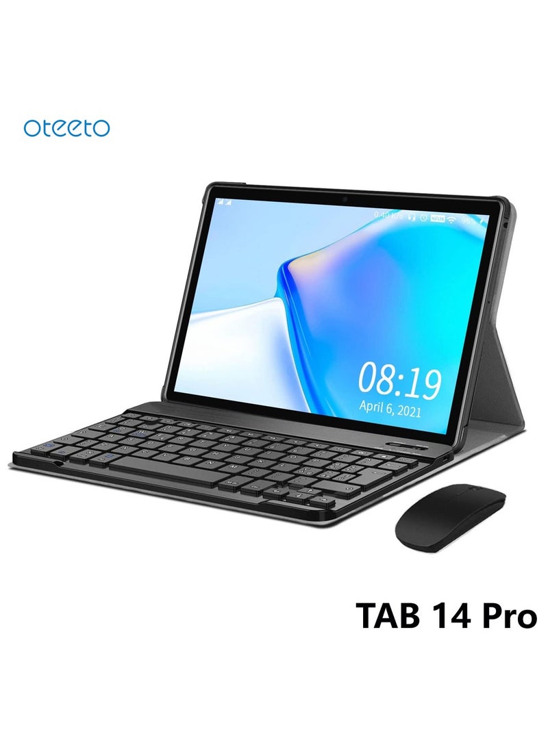 أوتيتو جهاز لوحي Oteeto TAB 14 Pro بشاشة 11 بوصة وذاكرة وصول عشوائي 12 جيجابايت وذاكرة قراءة فقط 512 جيجابايت وبطارية 8000 مللي أمبير في الساعة ولوحة مفاتيح وماوس، أزرق - Image 3