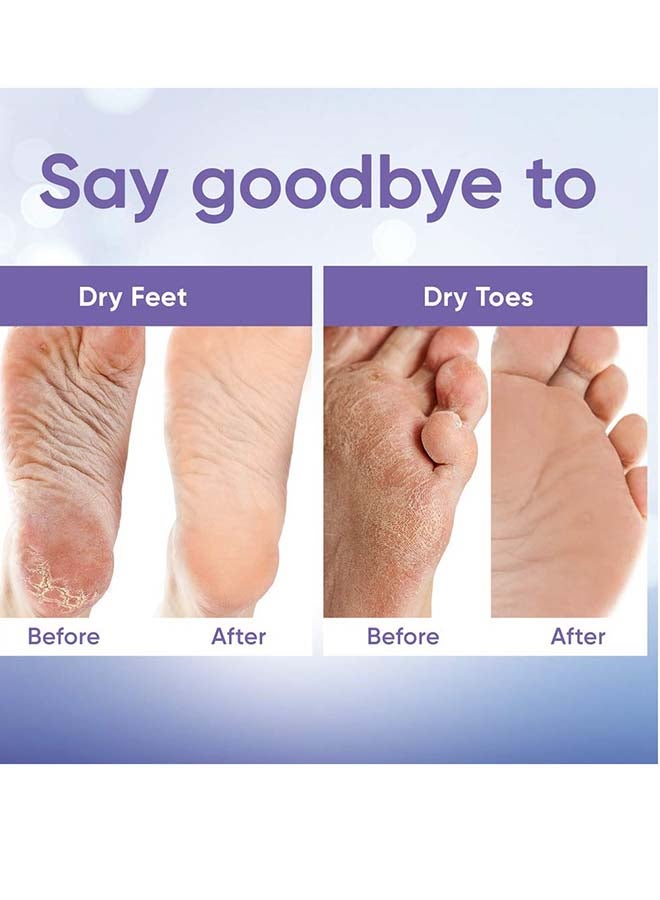 CELOR Foot Peeling Mask | Skin Care Pedicure Foot spa - Foot Mask & Foot Callus Remover with Aloe Vera Extract for Baby Soft Skin | Woman & Man | Remove Dead Skin, Cracked Feet & Callus | Lavender (2 Pairs)  - Image 4