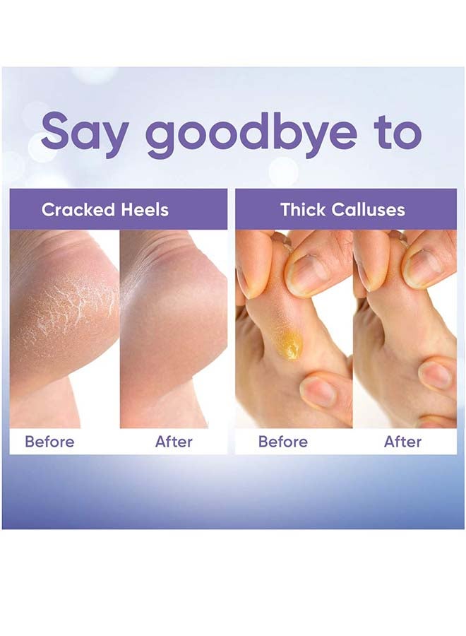 CELOR Foot Peeling Mask | Skin Care Pedicure Foot spa - Foot Mask & Foot Callus Remover with Aloe Vera Extract for Baby Soft Skin | Woman & Man | Remove Dead Skin, Cracked Feet & Callus | Lavender (2 Pairs)  - Image 5