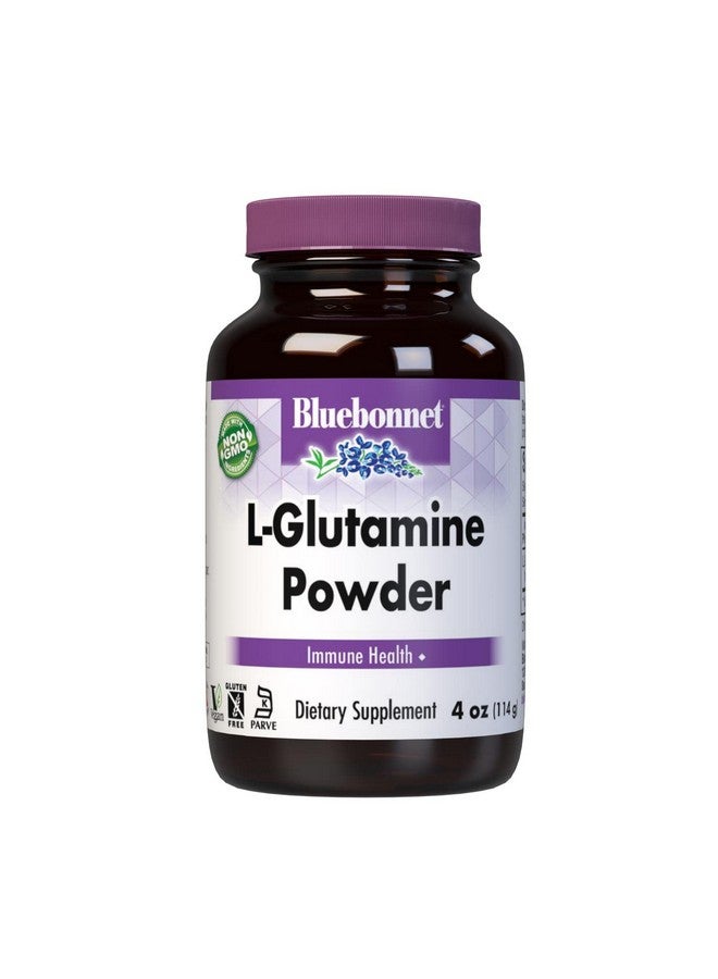 Nutrition Lglutamine Powder 5000Mg Supports Immune Function* Nitrogen Transporter* Soyfree Glutenfree Nongmo Kosher Certified Vegan 4 Oz Bottle 23 Servings