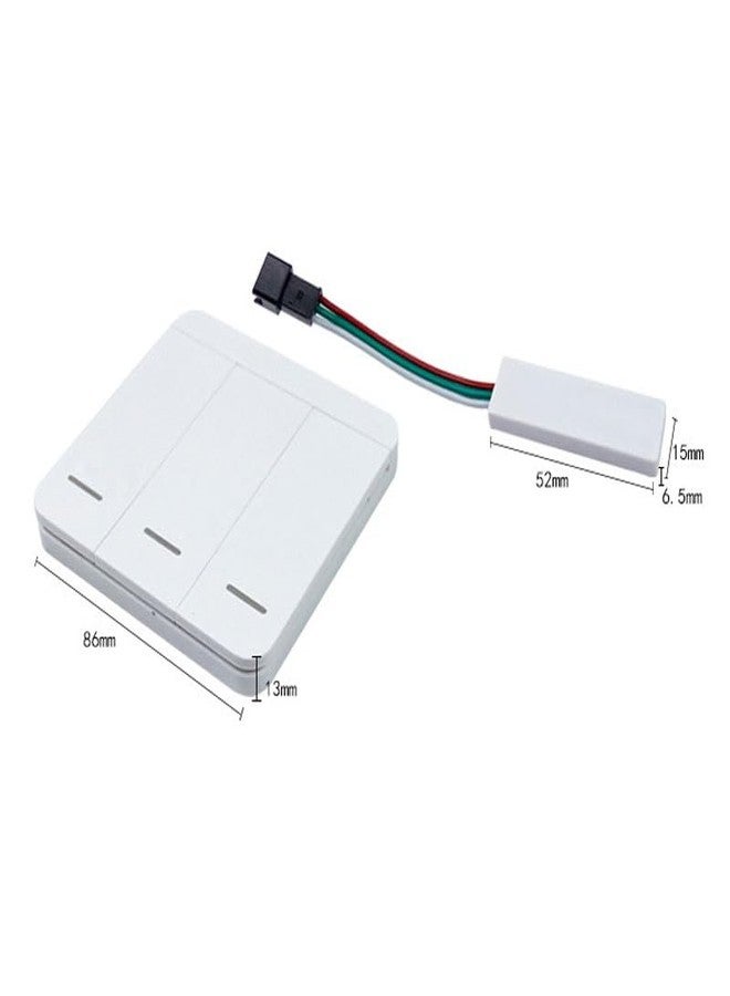 Protium Bluetooth Switch Panel With Controller for 12/24V version single color addressable LED light only - Image 3