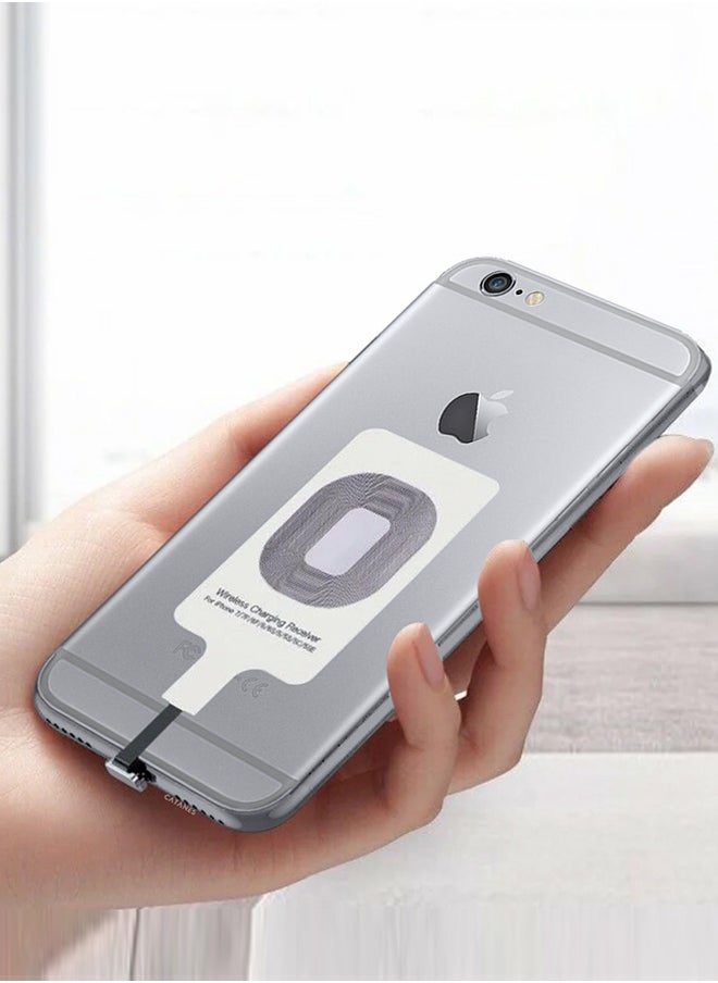 CATANES iPhone 6 Wireless Charging Receiver 5V 800mAh Wireless Charger Adapter Plug and Play Fast Charging Qi Receiver  - Image 5