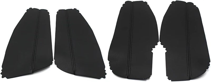 QASULER Microfiber Leather Door Handle Panel Covers for Toyota Corolla - Image 1