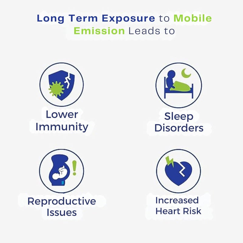 Enviro Chip Enviro Chip - for Laptop | Reduces Stress | Improves Heart & Brain Health | Tested & Certified (Black) - Image 5