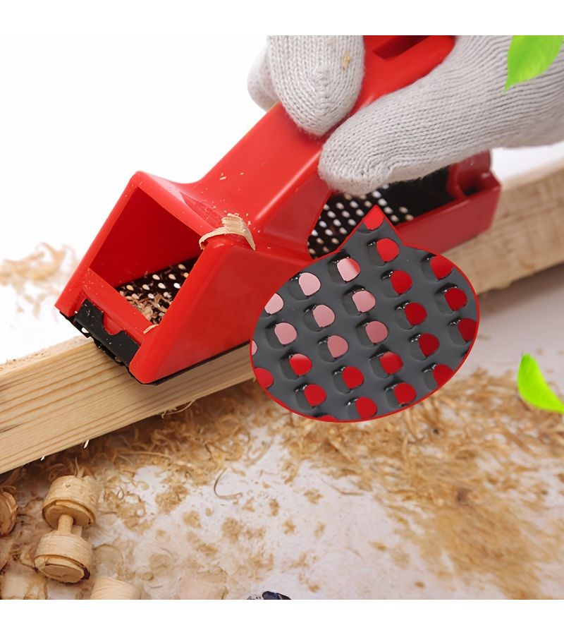 1Pc Heavy Duty Handheld Plasterboard Planer Wallboard Trimmer with Sanding Mesh Quick Change Blade Drywall Tool - Image 4
