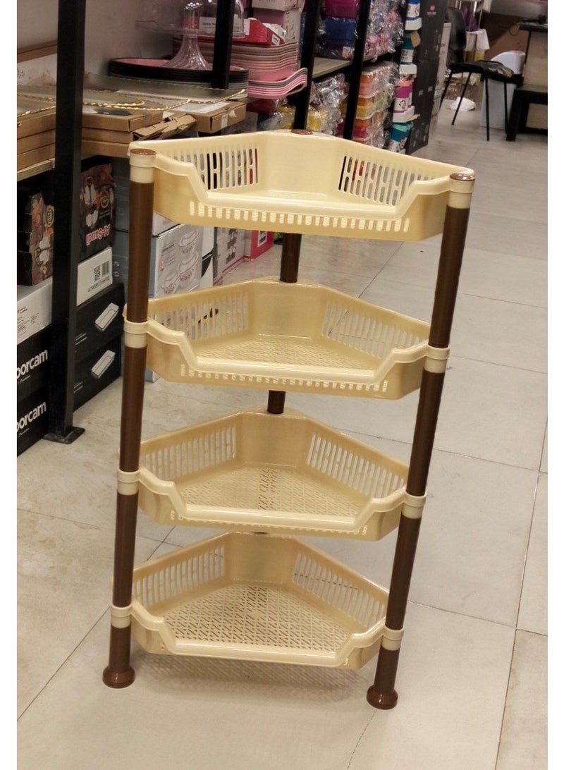 SimpleLife4U تربو مثلث 4 دور مصنوع من البلاستيك