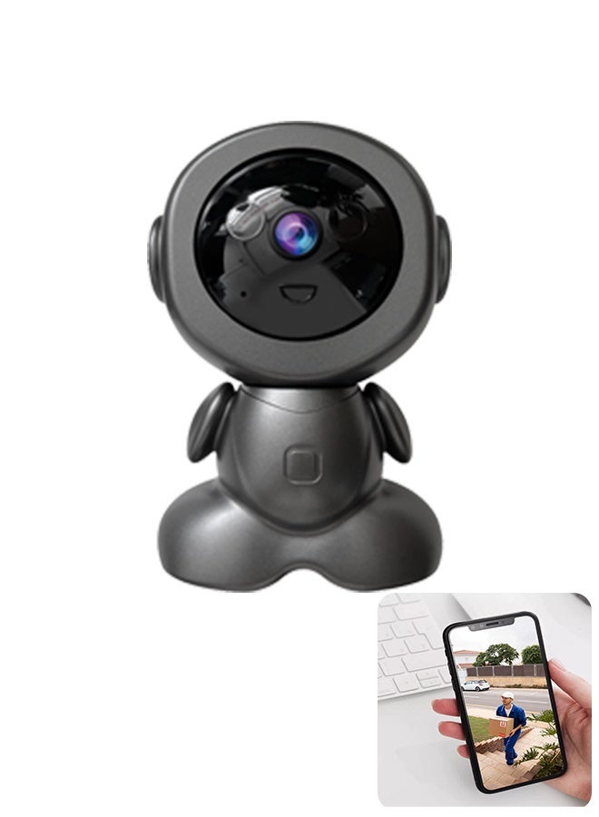 في 380 كاميرا مراقبة داخلية بدقة 5 ميجابكسل، كاميرا تتبع ذكية بدقة 2K، كاميرا واي فاي، كاميرا مراقبة منزلية للحيوانات الأليفة، فتحة بطاقة ذاكرة مايكرو إس دي (حتى 128 جيجابايت) - Image 1