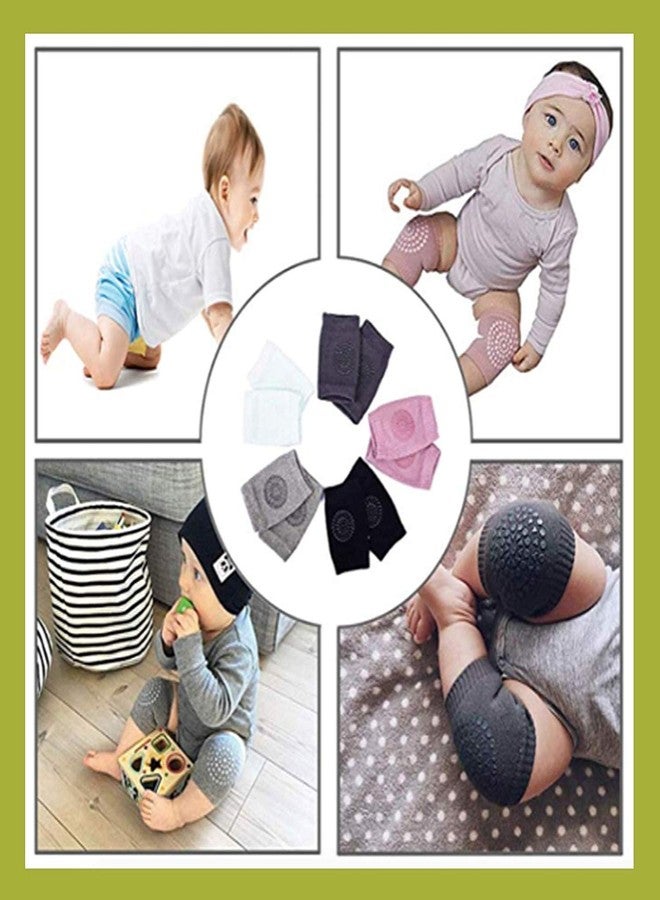 SHRBI Baby Knee Pads with Unisex Adjustable Elastic Warmers Stretchable Leg Protector Infant Kneepad Baby Socks for Walking Toddler Grippers and Crawling Anti-Slip Knee Pads - Image 5
