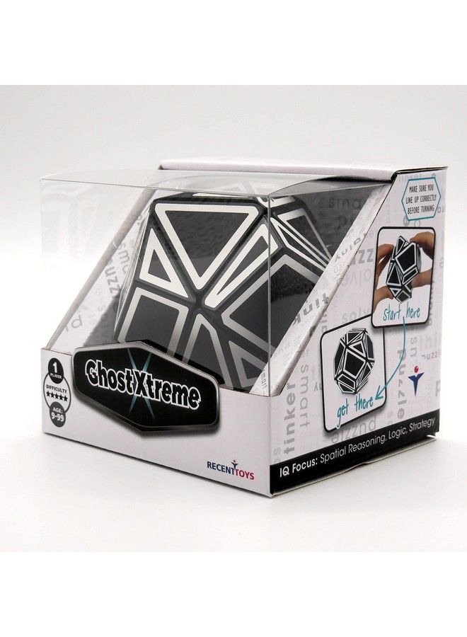Project Genius Ghost Xtreme Speed Cube 3X3 Speed Cube One Player Games Brain Teasers Multi Color Puzzle Cube Gift For Children Gift For Teen Boy 3X3 - Image 5