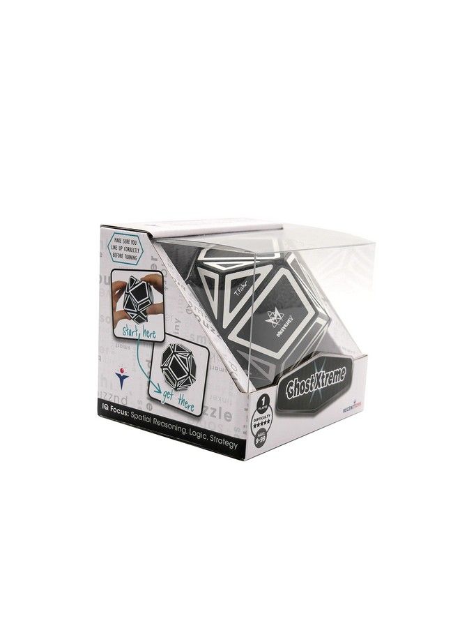 Project Genius Ghost Xtreme Speed Cube 3X3 Speed Cube One Player Games Brain Teasers Multi Color Puzzle Cube Gift For Children Gift For Teen Boy 3X3 - Image 3