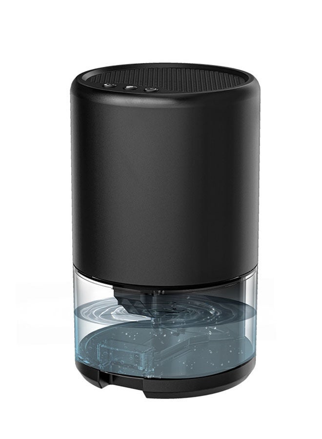 عربست مزيل الرطوبة المنزلي 1000 مل ، مزيل الرطوبة ل 2500 قدم مكعب (260 قدم مربع) وضعان للعمل و 7 أضواء LED ملونة مزيل الرطوبة الصغير المحمول الصامت لحمام غرفة النوم أسود - Image 1