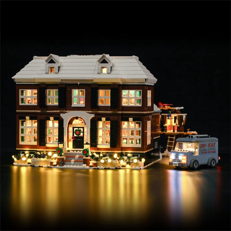 GEAMENT LED Light Kit Compatible with Lego Ideas Home Alone Lighting Set for Ideas 21330 Building Model Model Set Not Included - Image 2
