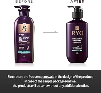 Ryoe Korean Jayang Shampoo for Sensitiive Scalp Purple 400ml - Image 2