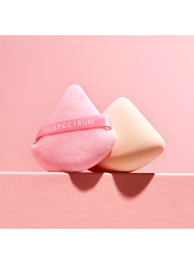Spectrum Spectrum Collections Pink Velour and Marble Rubycell Puff Duo  - Image 3