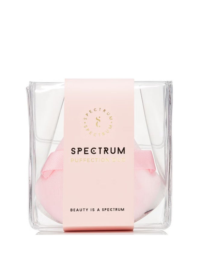 Spectrum Spectrum Collections Pink Velour and Marble Rubycell Puff Duo  - Image 2