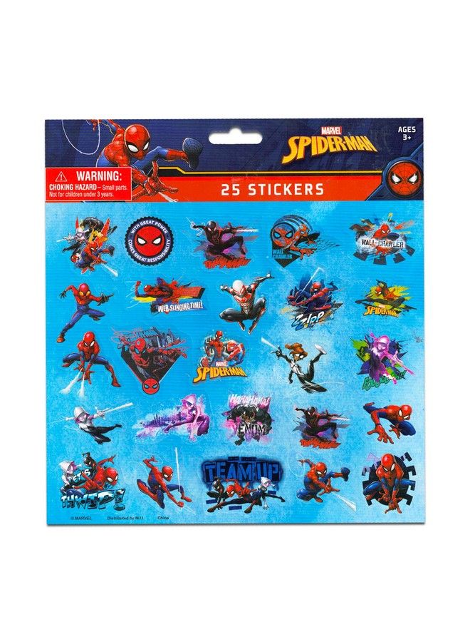 MARVEL Spiderman School Supplies Set Bundle With Spiderman Folder Notebook Erasers Stickers And More (Avengers School Supplies Bundle) - Image 5