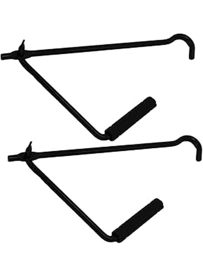 2 Pcs Car Scissor Jack Tool Set with Folding Handle Compact Lightweight for Vehicle Maintenance and Easy Tire Change - Image 1