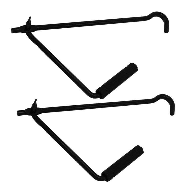 2 Pcs Car Scissor Jack Tool Set with Folding Handle Compact Lightweight for Vehicle Maintenance and Easy Tire Change - Image 2