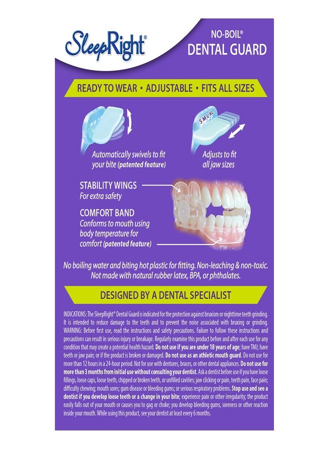 SleepRight Dura-Comfort Dental Guard - Mouth Guard To Prevent Teeth Grinding - Image 3