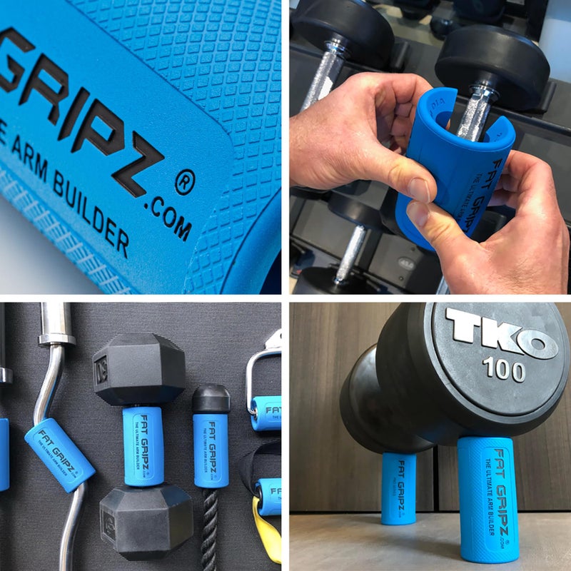 FAT GRIPZ فات غريبز برو - مقبض سميك لزيادة تنشيط ألياف العضلات (فائز بـ 3 جوائز من مجلة Men's Health) - Image 4