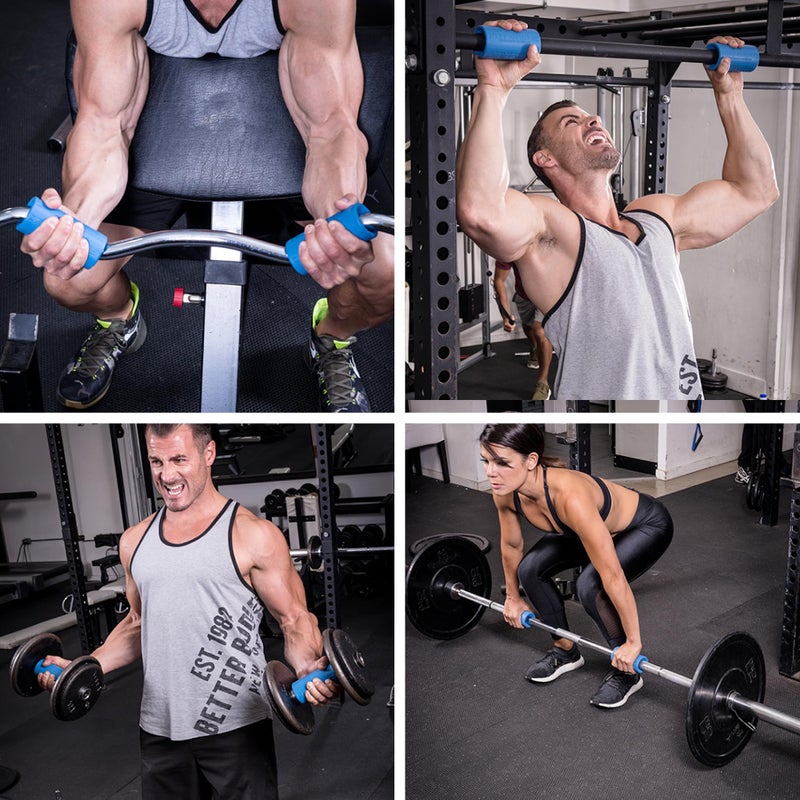 FAT GRIPZ فات غريبز برو - مقبض سميك لزيادة تنشيط ألياف العضلات (فائز بـ 3 جوائز من مجلة Men's Health) - Image 3