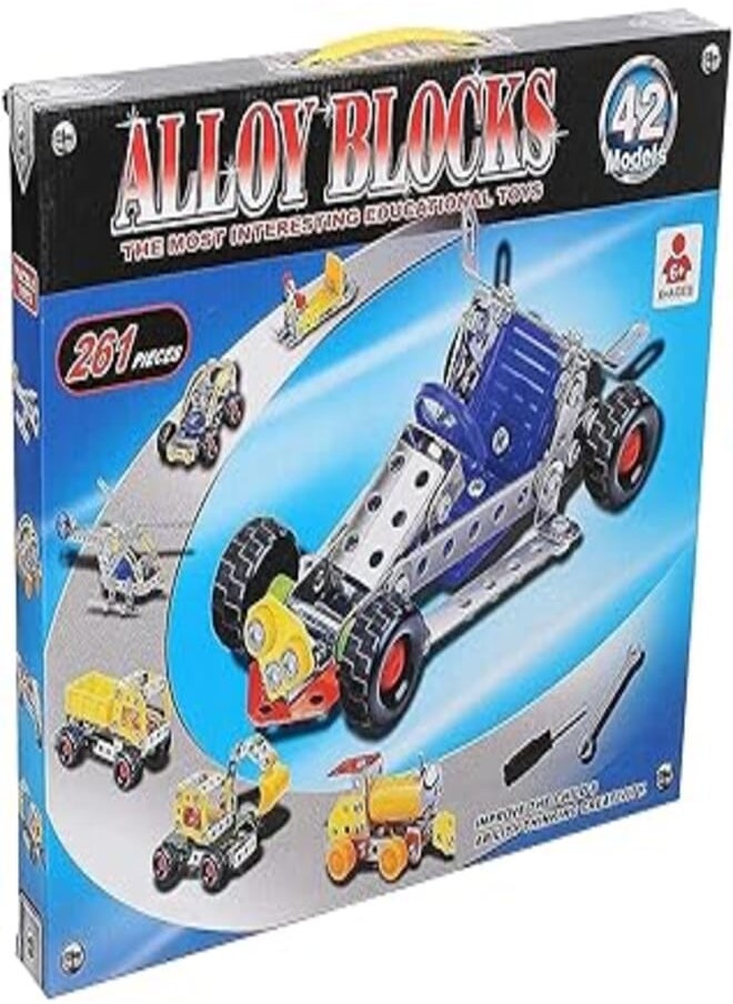 OR alloy Building Blocks Set, 261 Pieces - 592-25 