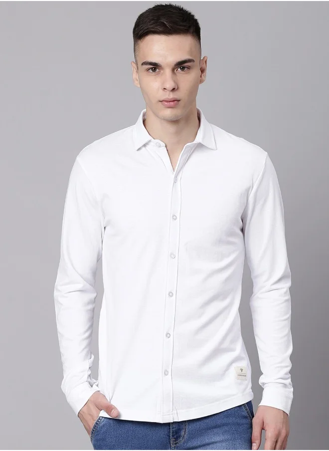 Hubberholme White Shirt For Men