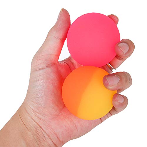 PROLOSO 2.3" Bouncy Balls Glow in The Dark High Bouncing Rubber Ball Bright Pet Toys Pack of 6 - Image 3