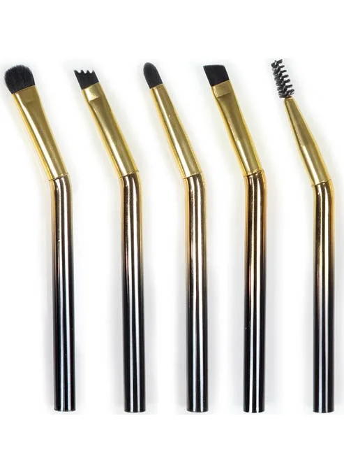 Nascita Ombre Series 5-Piece Eyebrow Brush Set