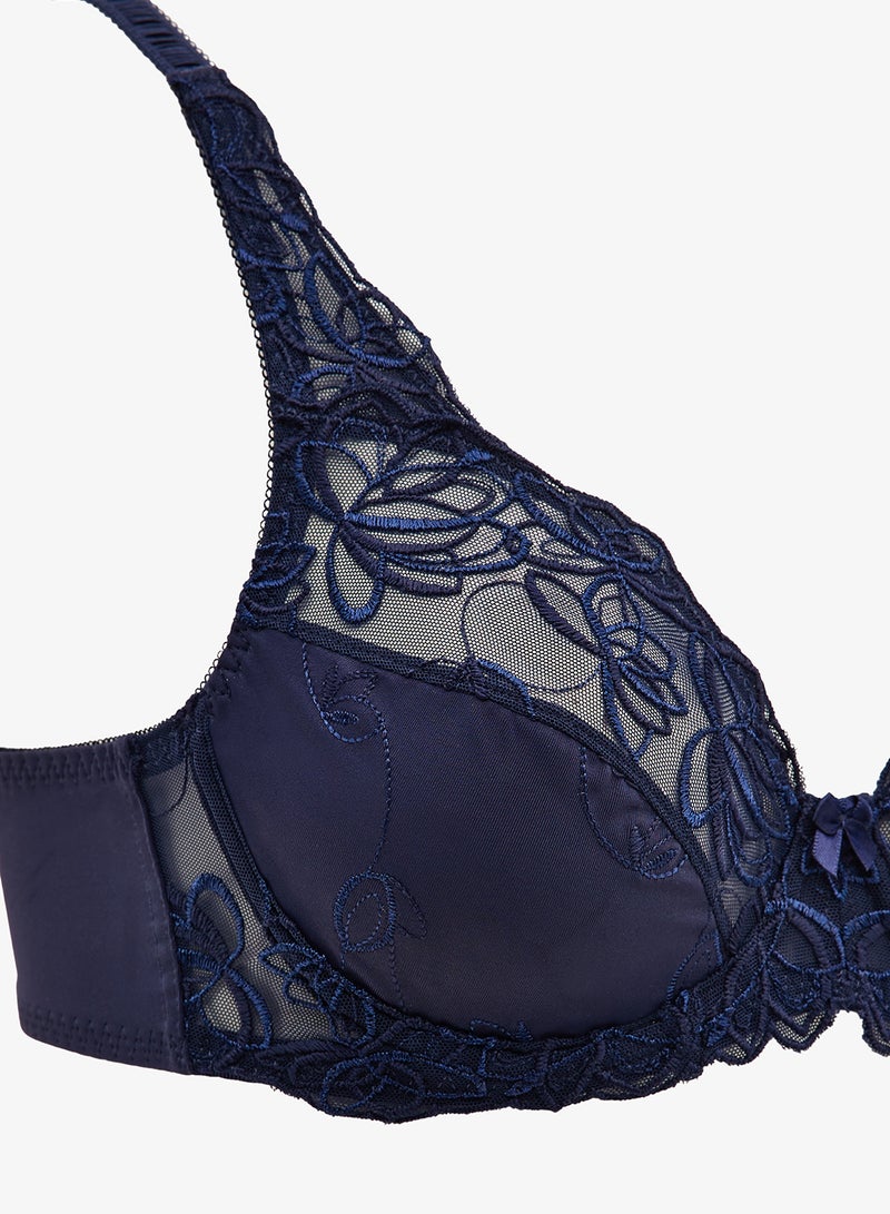 hunkemoller Lace Plunge Neck Bra - Image 2