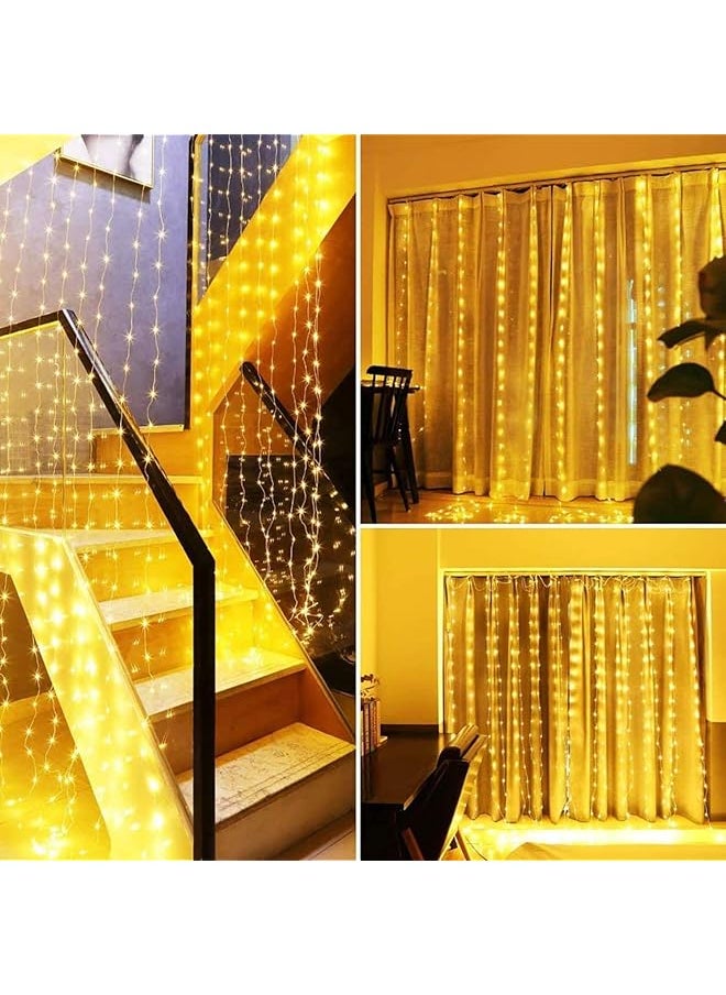 Arabest Curtain String Lights 300 Led 3M  - Image 2