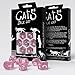 Q WORKSHOP Cats Dice Set Daisy by QWorkshop Dice Game - Image 4