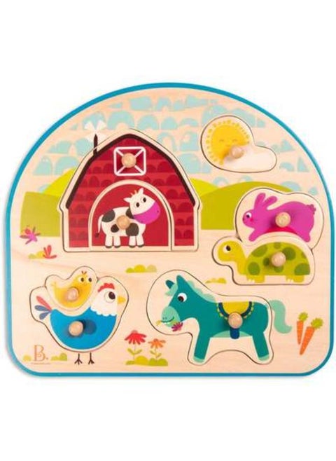 WOODEN PUZZLE BARNYARDS