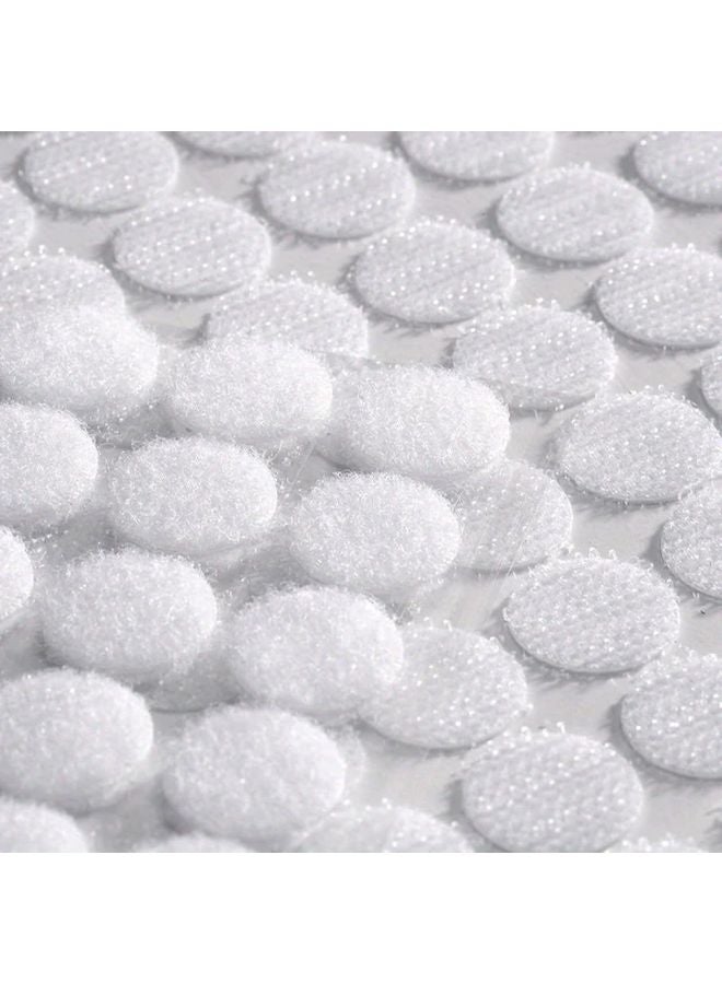 100 قطعة 50 زوجًا من أزرار الفيلكرو ذاتية اللصق لاستخدامات المكاتب والحرف اليدوية والأعمال الفنية - Image 3