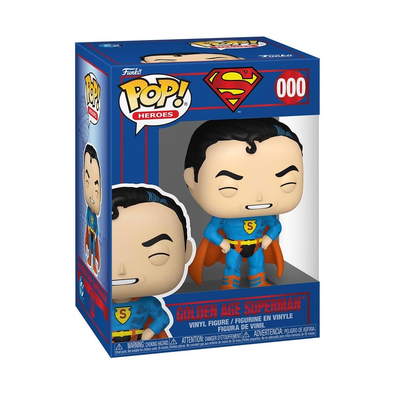 Funko Pop Heroes Shield Through The Ages Golden Age of Superman DC Comics Collectable Vinyl Figure Gift Idea Official Merchandise Toys for Kids Adults DC Comics Fans - Image 3