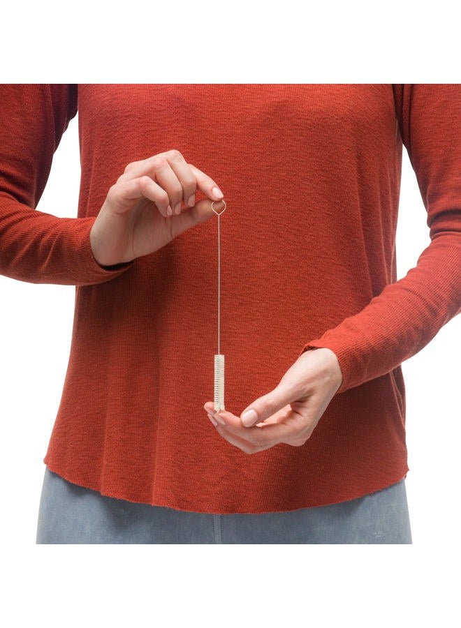 REDECKER Straw Cleaning Brush, Dishwasher Safe and Reusable, 8-1/4-Inches Long - Image 4