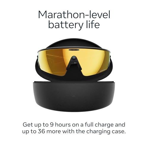 Meta Oakley | Meta Vanguard with Meta AI, Audio, Photo, Video Compatibility - Black, Prizm™ 24K - Image 5