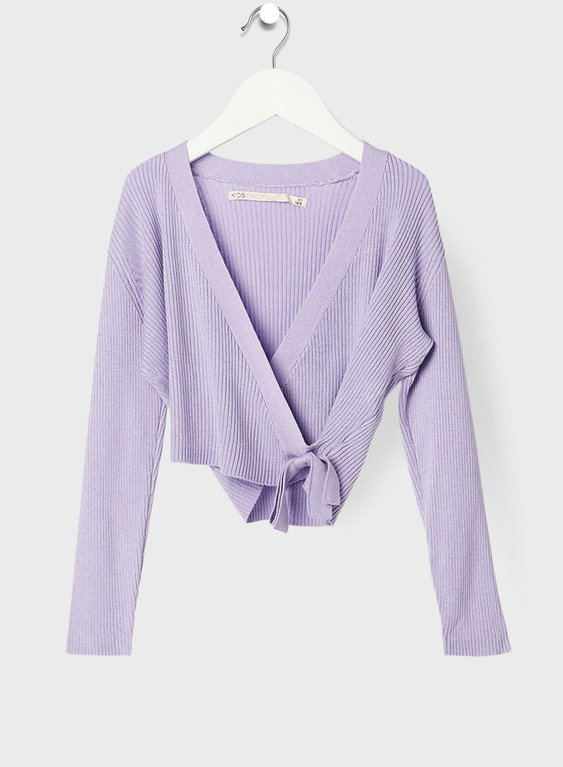 ONLY Kids Wrap Sweatshirt - Image 1