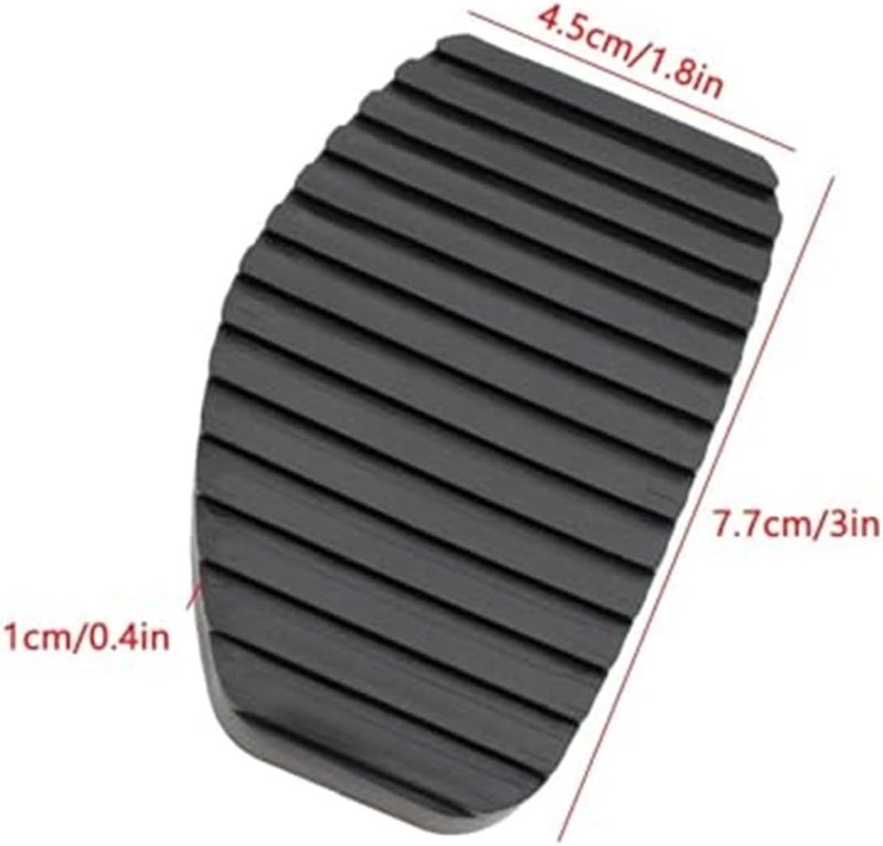 Wivplex Non-Slip Brake and Clutch Pedal Pad Set - Image 4