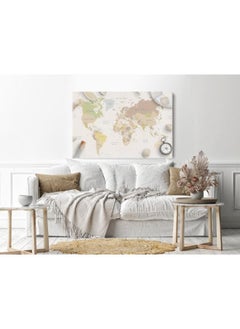 Home Gallery Home Gallery sea travel things world map conposition Printed canvas wall art  - Image 3