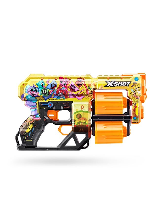 X-Shot Skins Dread 12 Darts Poppy Playtime S1 Playtime Co - Action Aiming Game For Kids, Teen, Adults Boys & Girls, Outdoor Holiday Activities, Gifts For Kids Ages 8+ - Image 2