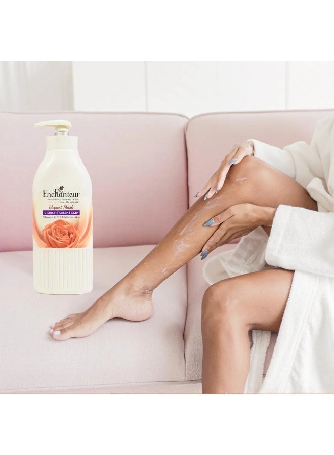 انشانتر لوشن معطر للجسم لبشرة ناعمة متوهجة شفاف 500ملليلتر - Image 3