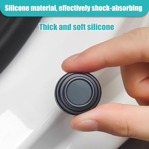 TAZLYN car Sticker Door Rubber Shock Absorber Pads Protector car Accessories for Doors Rubber Sticker Silicone 20pcs Noise-Reducing Stickers, PVC Shock-Absorbing Door Guard (Pack of 20) - Image 3