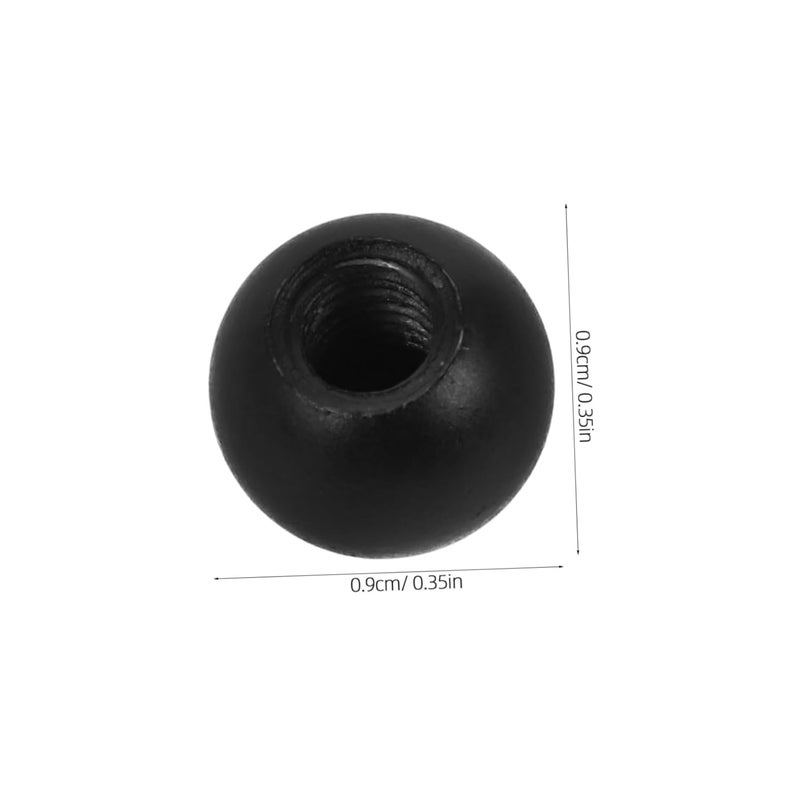 20-Piece Decorative Lamp Shade Finial Caps M4 Thread Knob Nut Covers for Light Fixtures Stylish Metal Accessories for Home Lighting - Image 2