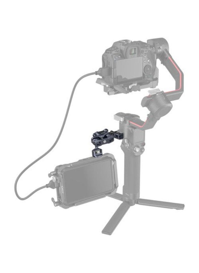 SMALLRIG Magic Arm with Dual Ball Heads (1/4”-20 Screw and NATO Clamp) 3875  - Image 2