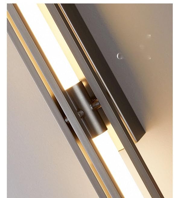 Decor Chronicle Décor Chronicle 600mm Black Long Sleek Tube Wall Light for Living Room Modern/Wall Lamps for Bedroom/for Living Room/Wall Lights for Home Decoration/Bedside Wall Lamp - Image 4