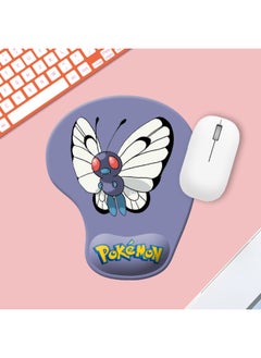 Generic Comfortable Simple Cartoon Series Silicone Wrist Rest Mouse Pad Office Gaming Anti-slip Desk Mat Wrist Support Hand Rest Pad-Color:Color Map Opp Packaging-Pattern:MH030-3-Strawberry Bear Mosaic  - Image 4