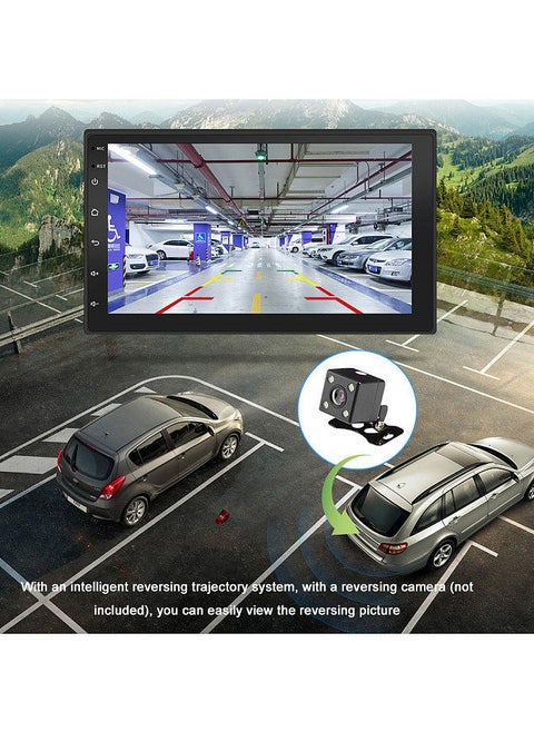 7 Inch Car Stereo Android GPS Navigation WIFI MP5 Player FM Radio BT Hands-Free Calling Support Dual USB Input Phone Link Reverse Picture Steering Wheel Control