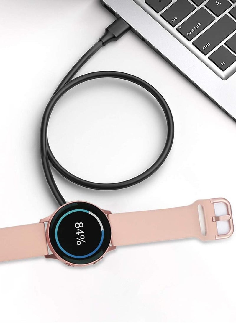 SYOSI Smart Watch Charger, Compatible with Samsung Galaxy Watch 4/3/Active 2/Active Charger, Replacement USB Charging Cable Cord Dock for Samsung Galaxy Watch 4/Galaxy Watch 3 - Image 3