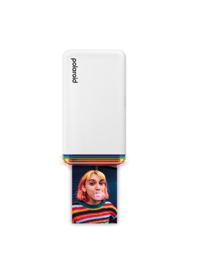 Polaroid Polaroid Hi-Printer Paper Bundle  2nd Generation Bluetooth Connected 2x3 Pocket Photo Dye-Sub Printer White Printer 40 Photos  - Image 2